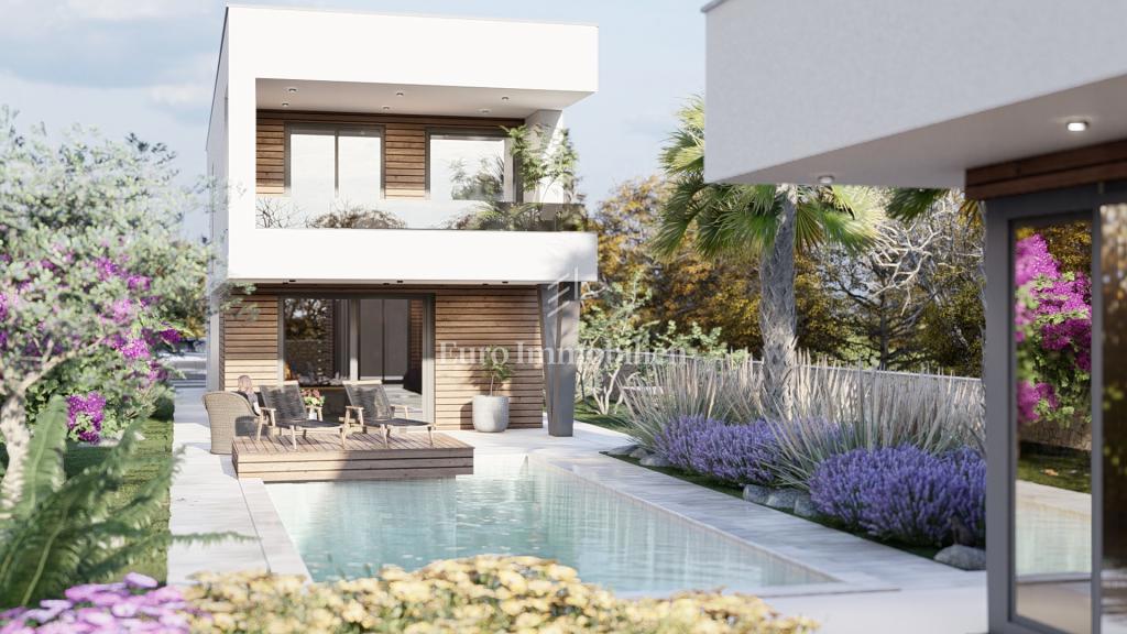 Dintorni di Baška - villa indipendente con piscina