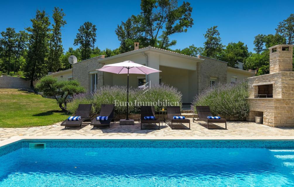 Istria - villa moderna con piscina e ampio giardino