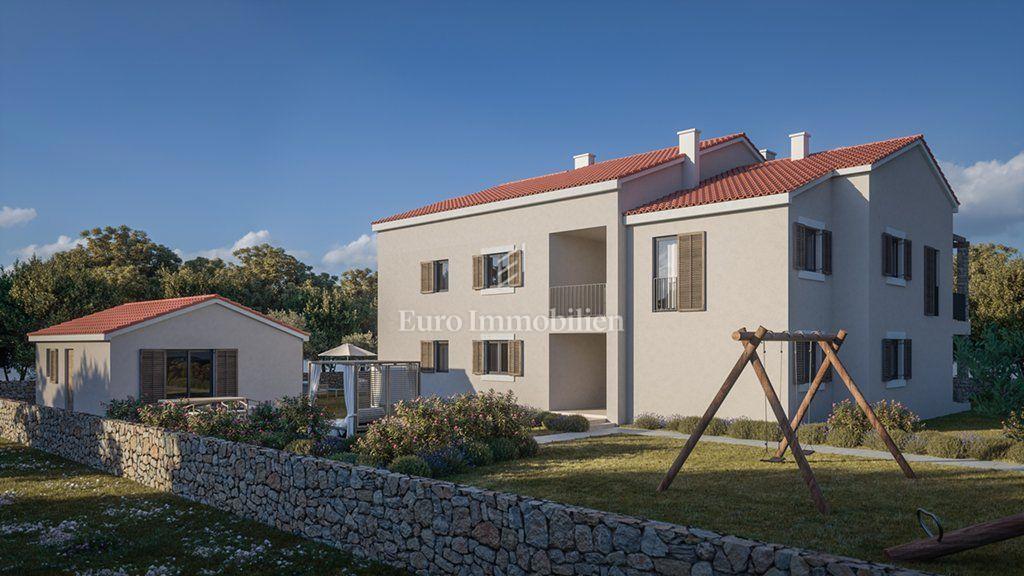 Dubrava, Tisno - appartamento nuovo con possibilità di installare una piscina