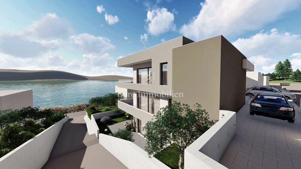 Tisno, appartamento di lusso in seconda fila sul mare
