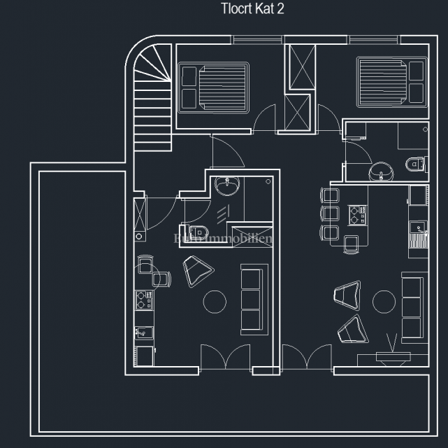 Crikvenica - casa con 4 appartamenti e vista mare