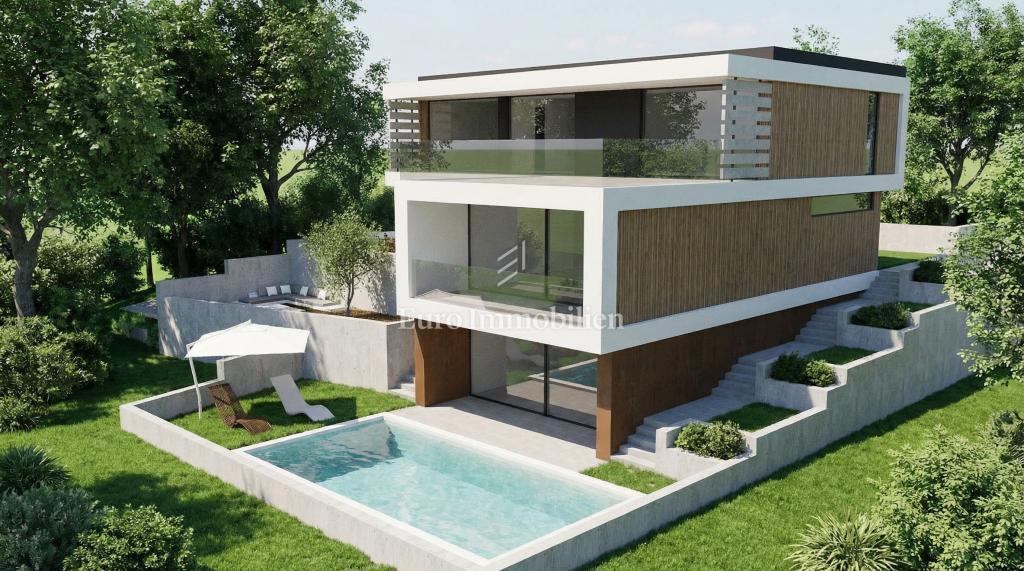 Sukošan - terreno edificabile con permesso, a 350 m dal mare