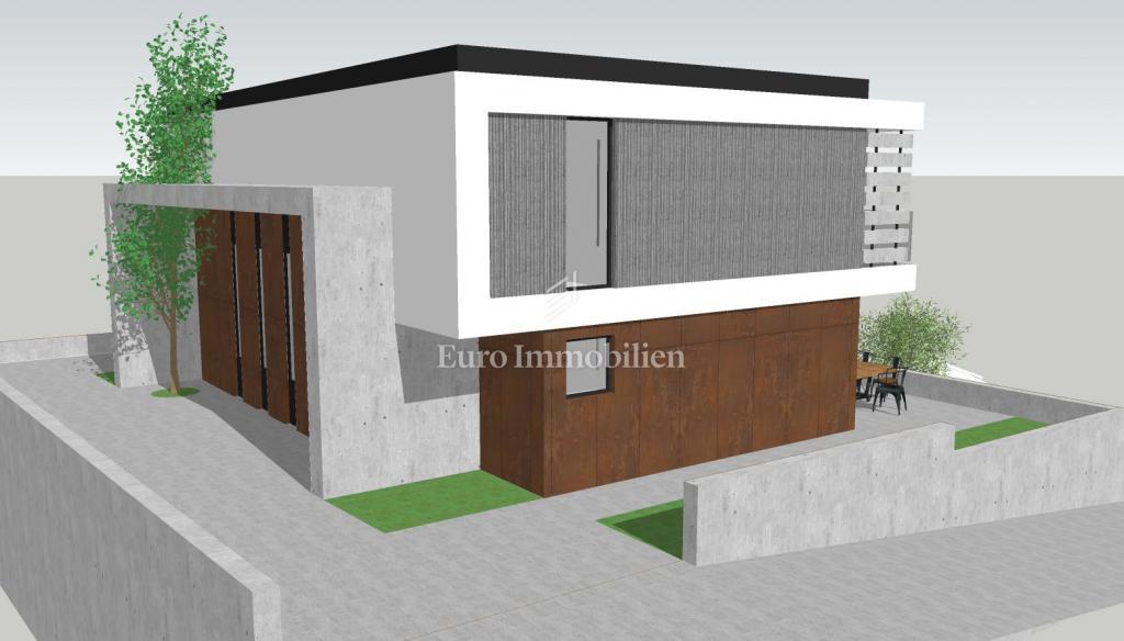 Sukošan - terreno edificabile con permesso, a 350 m dal mare