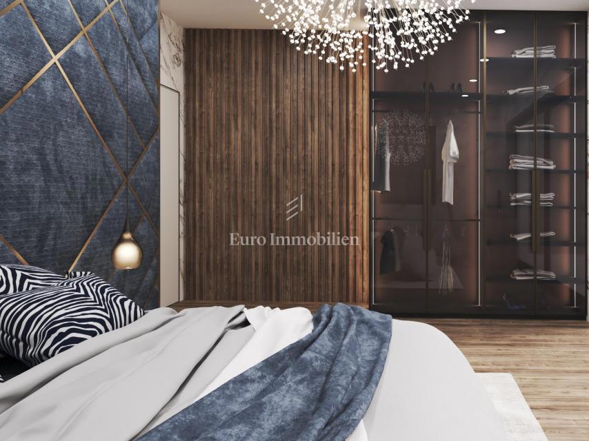 Attico di lusso con vista mare vicino a Opatija