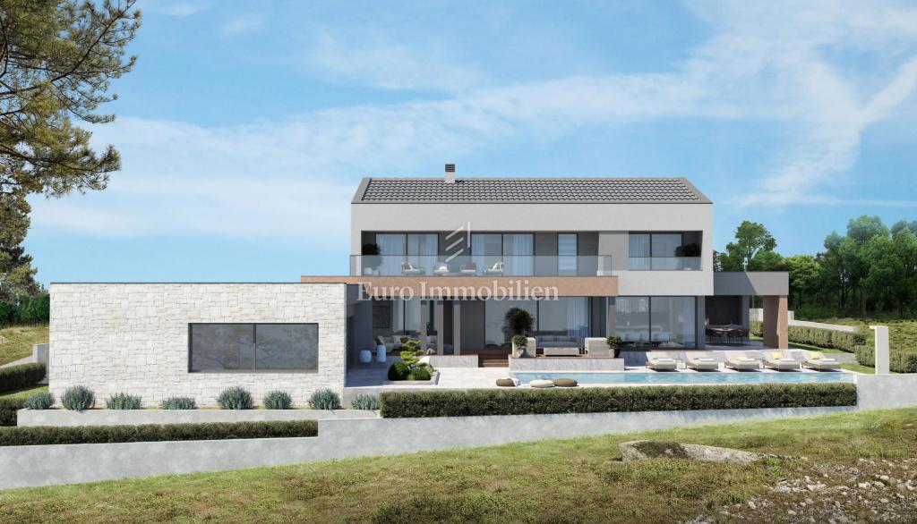 Zona Albona, terreno edificabile con permesso di costruire