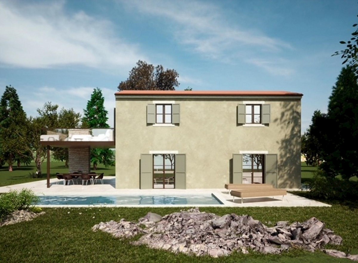 POREČ SURROUNDINGS! Detached house with pool and sea view