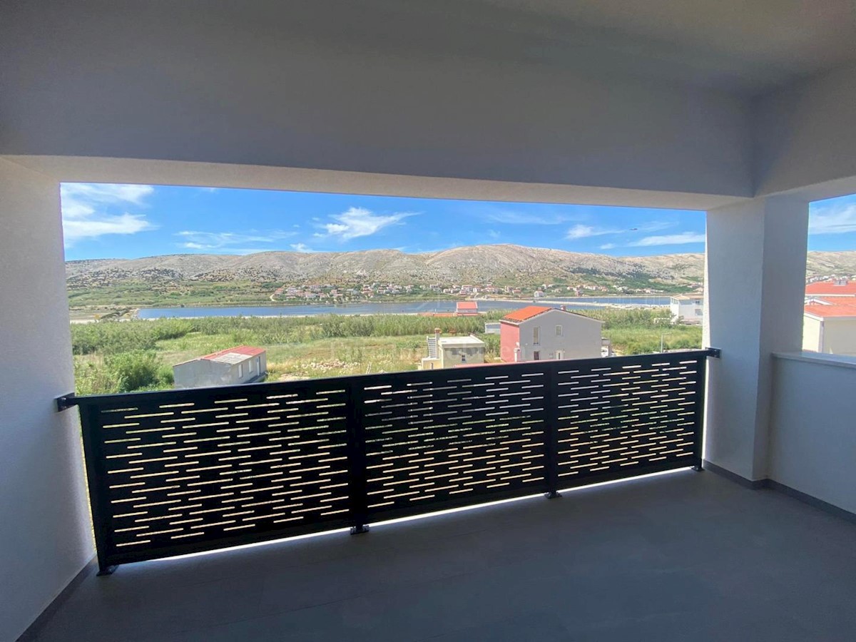 Apartments in a new building with sea view, island of Pag