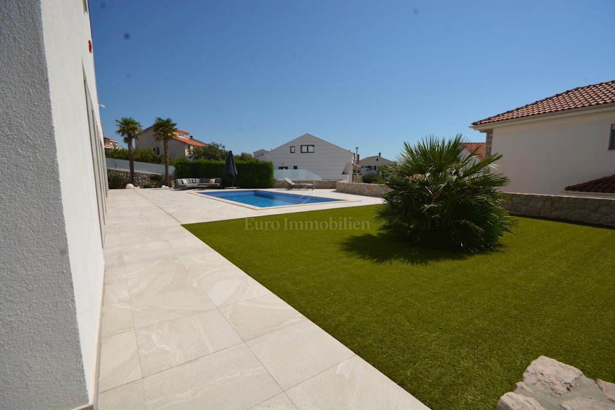 Luxury villa with sea view, island of Krk