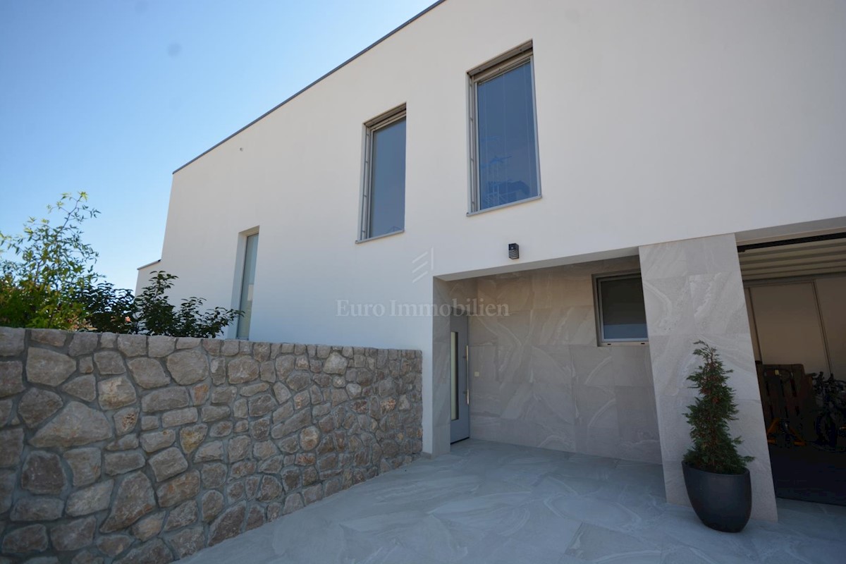 Luxury villa with sea view, island of Krk