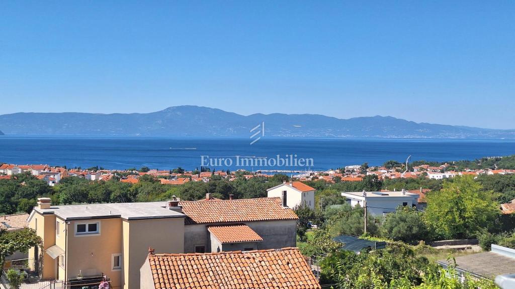 Isola di Krk, Malinska, casa con vista mare