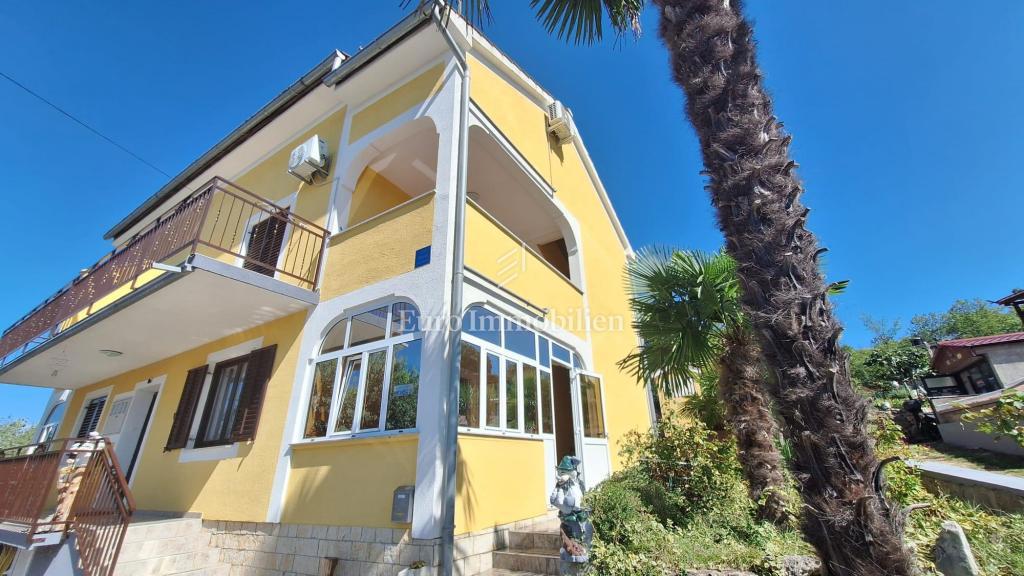 Isola di Krk, Malinska, casa con vista mare