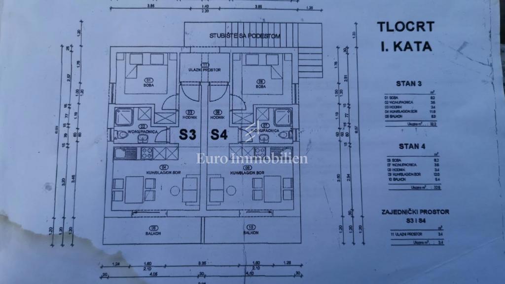 Lukovo casa con quattro appartamenti