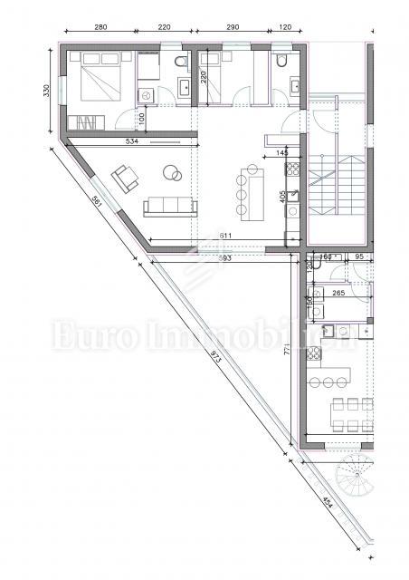 Sukosan - appartamenti in nuova costruzione con vista mare