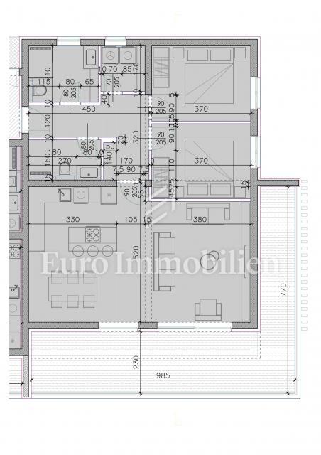 Sukosan - appartamenti in nuova costruzione con vista mare