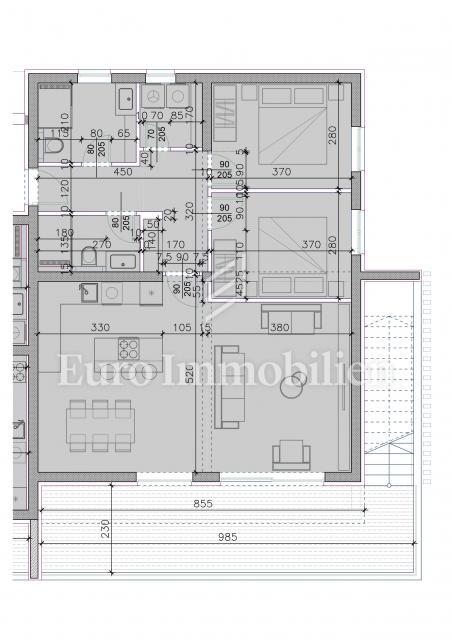 Sukosan - appartamenti in nuova costruzione con vista mare