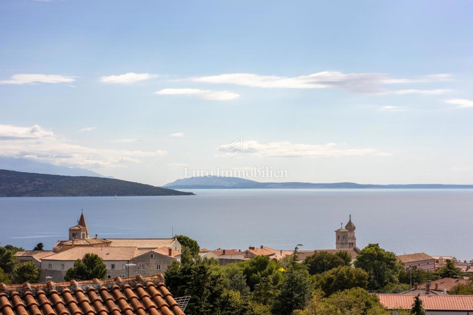 Città di Krk - penthouse con vista mare