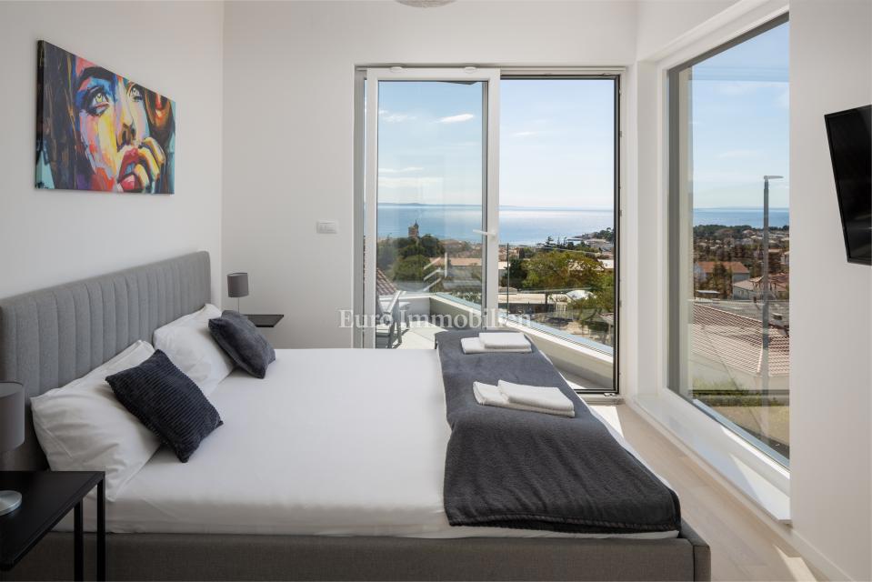 Città di Krk - penthouse con vista mare