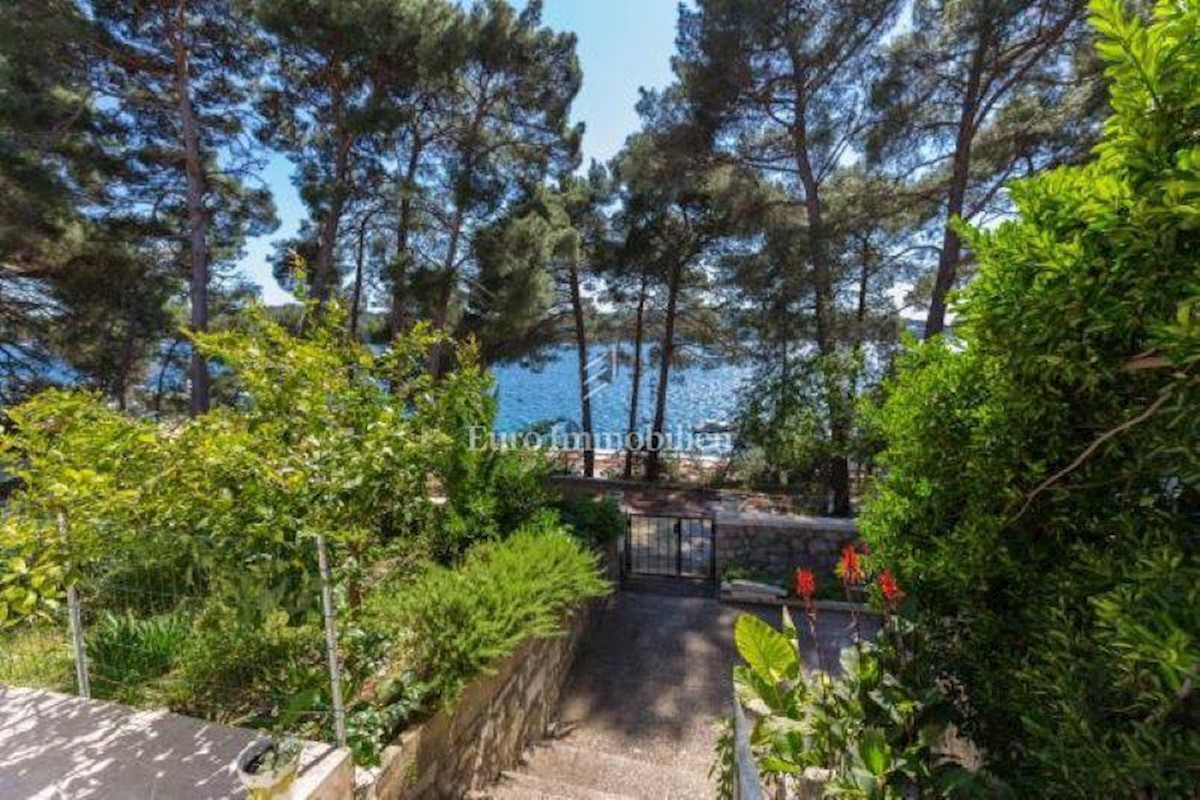 House with pool first row to the sea, Mali Lošinj