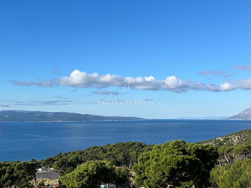 Makarska - appartamento con una splendida vista sul mare