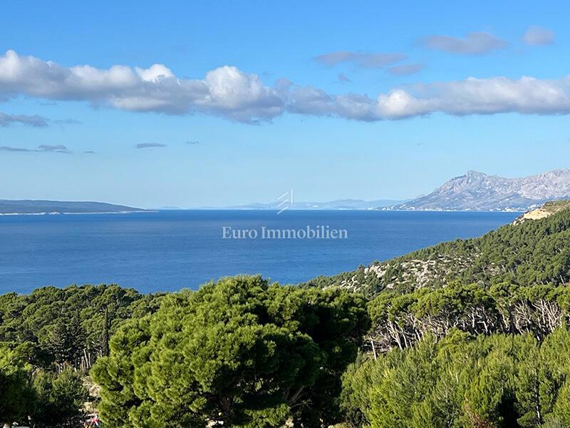 Makarska - appartamento con una splendida vista sul mare