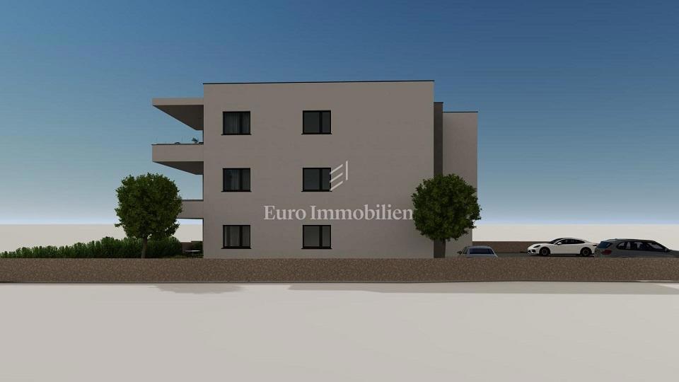 Novalja - appartamento con grande terrazza, vista mare