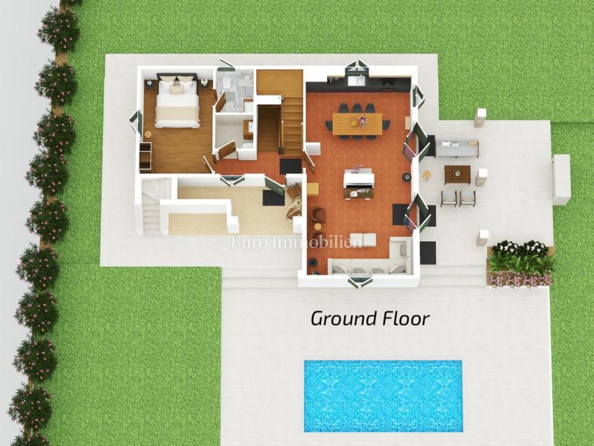 Istria - villa rustica con piscina