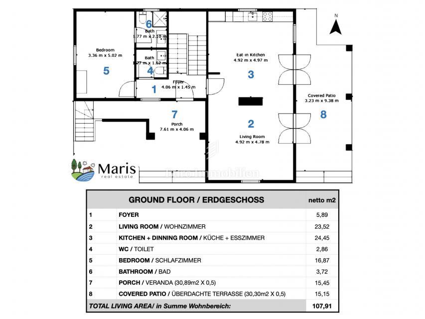 Istria - villa rustica con piscina