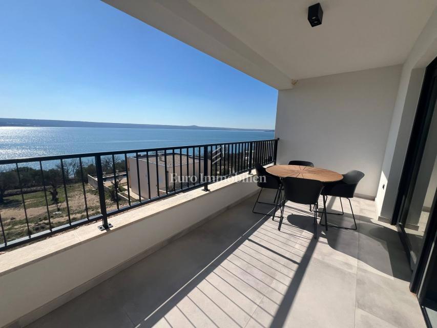 Jasenice - appartamento con vista mare aperta