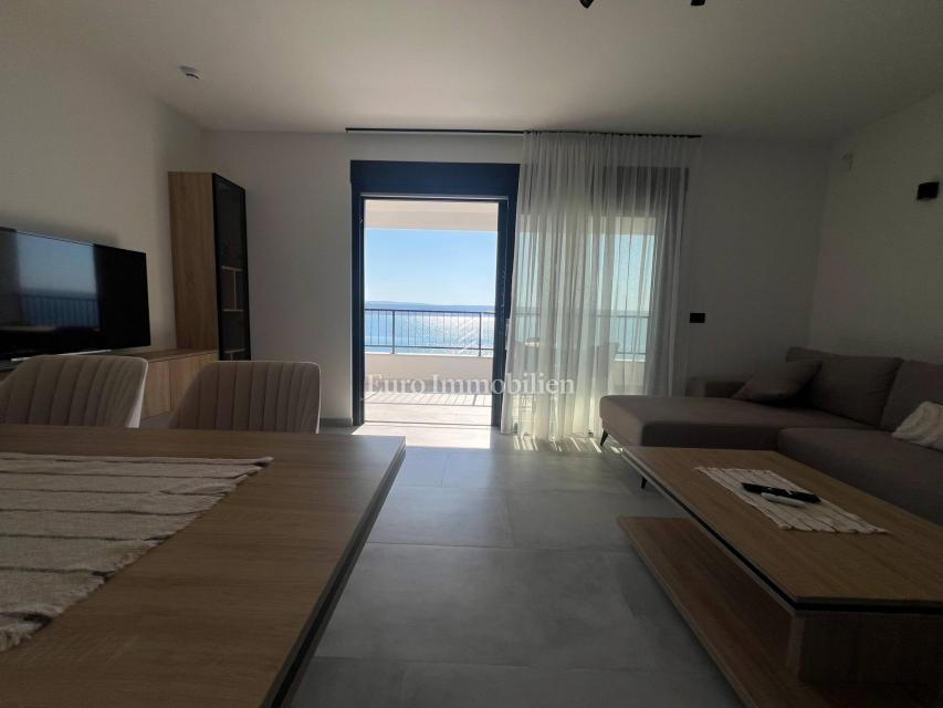 Jasenice - appartamento con vista mare aperta
