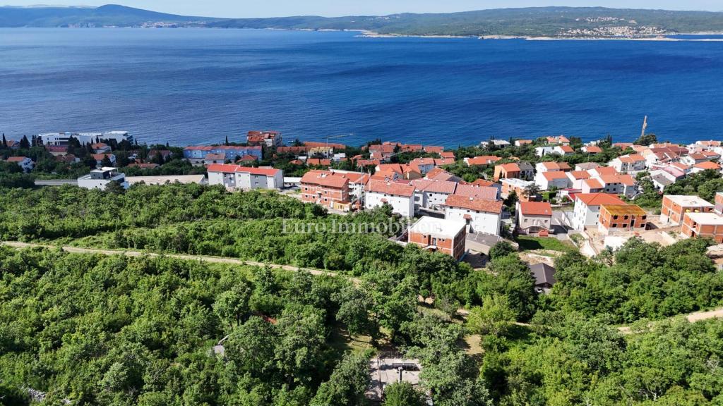 Crikvenica - terreno con vista panoramica
