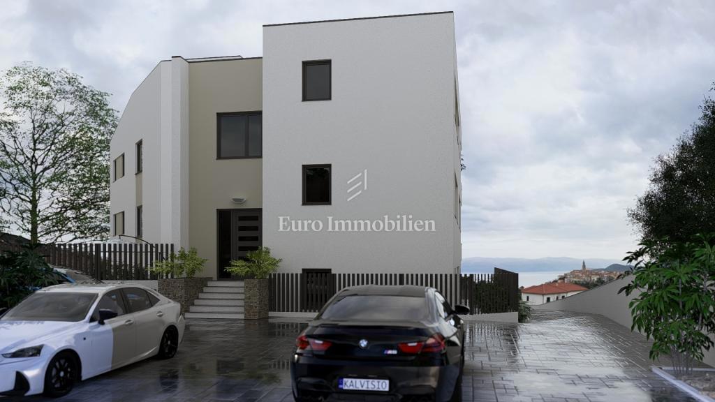 Nuovo edificio con vista mare