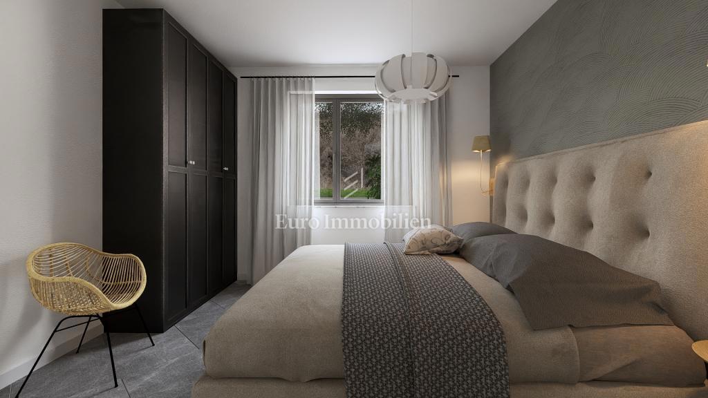 Nuovo edificio con vista mare