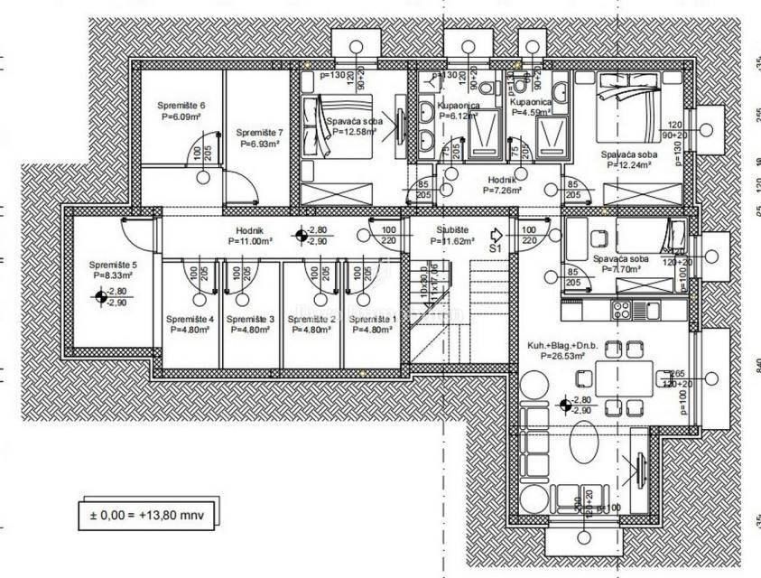 Rogoznica-appartamento in ottima posizione vicino al mare