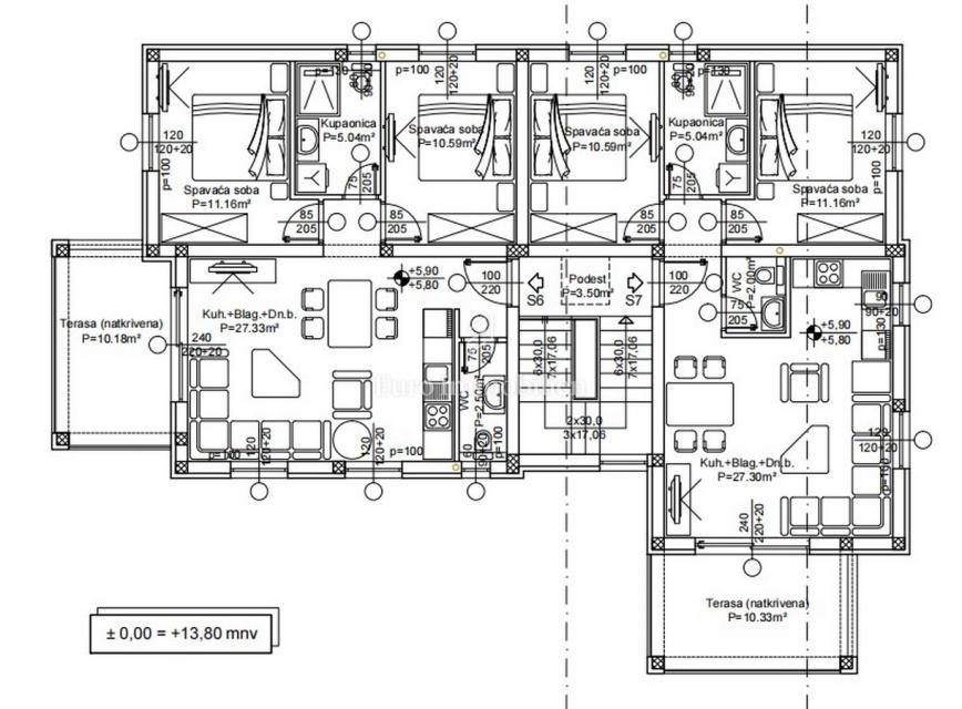 Rogoznica-appartamento in ottima posizione vicino al mare