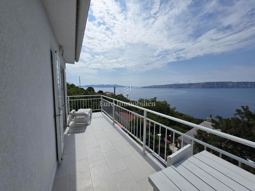 Senj, Casa con splendida vista sul mare