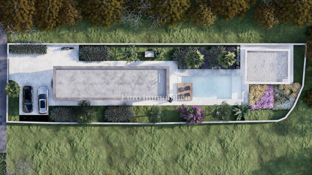 Dintorni di Baška - villa indipendente con piscina