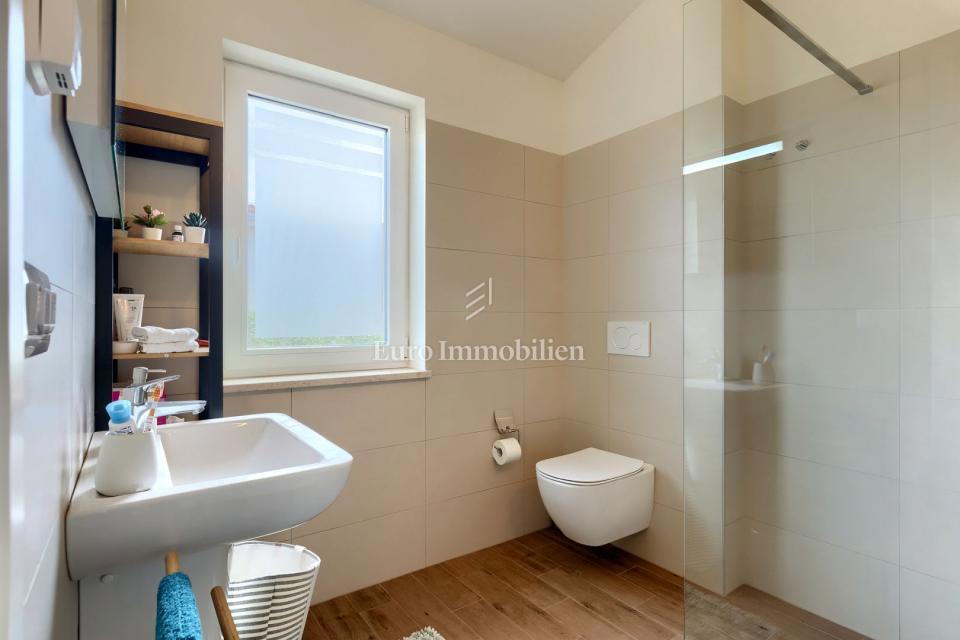 Casa mediterranea con vista mare