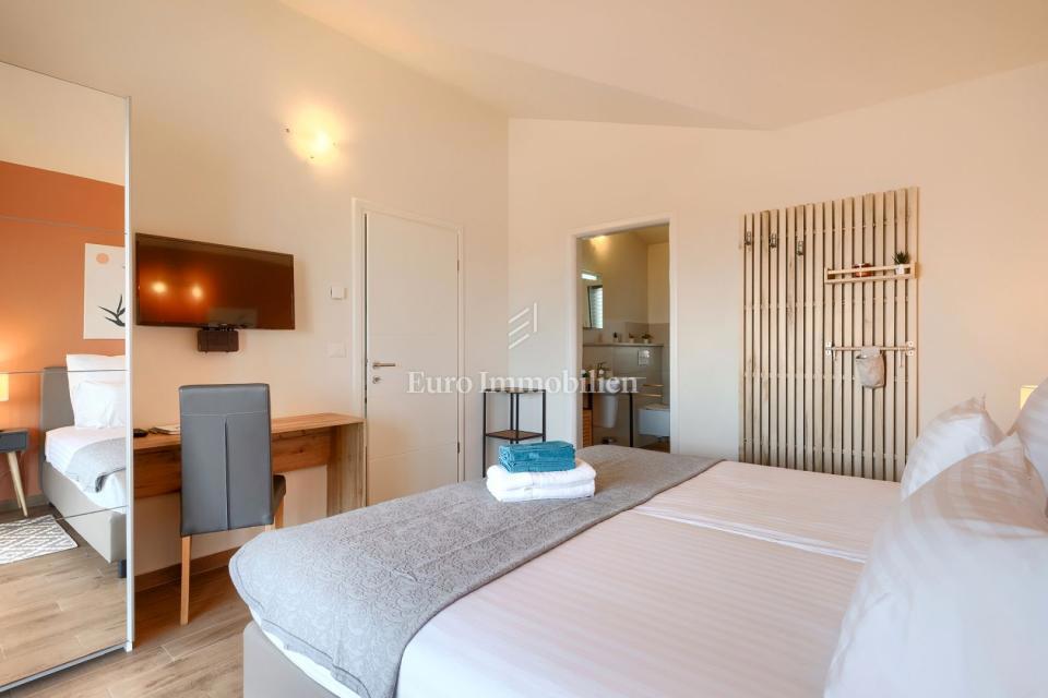 Casa mediterranea con vista mare