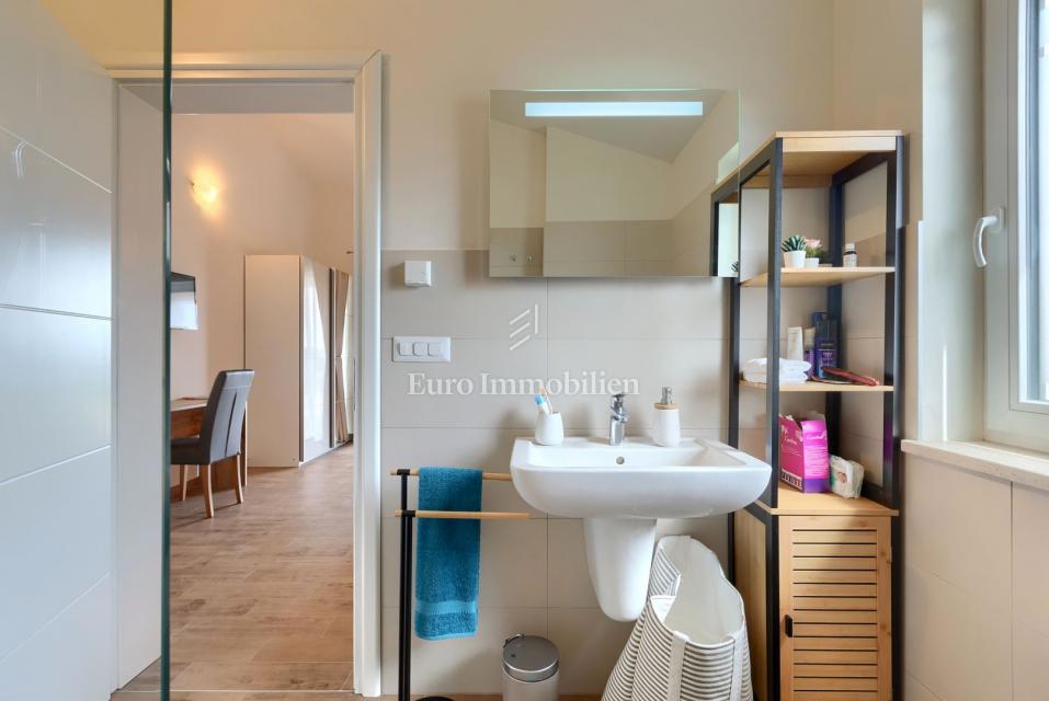 Casa mediterranea con vista mare