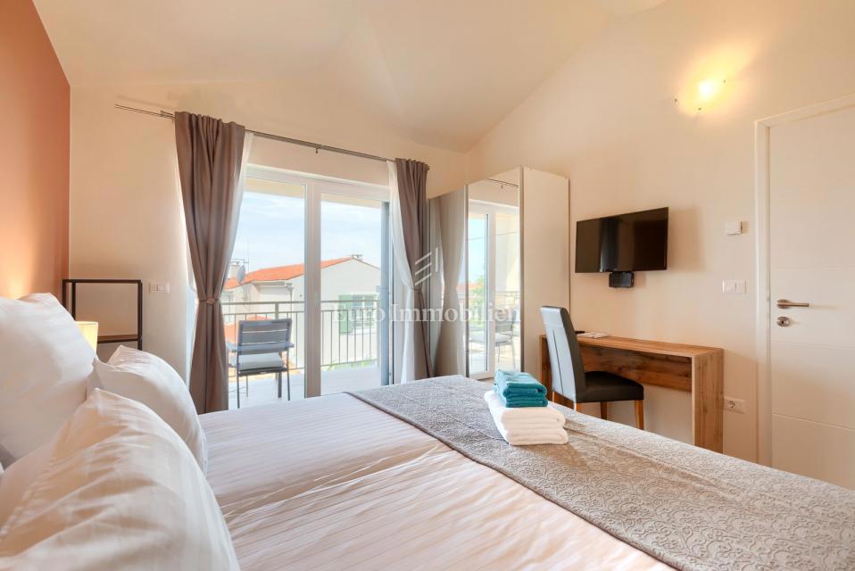 Casa mediterranea con vista mare