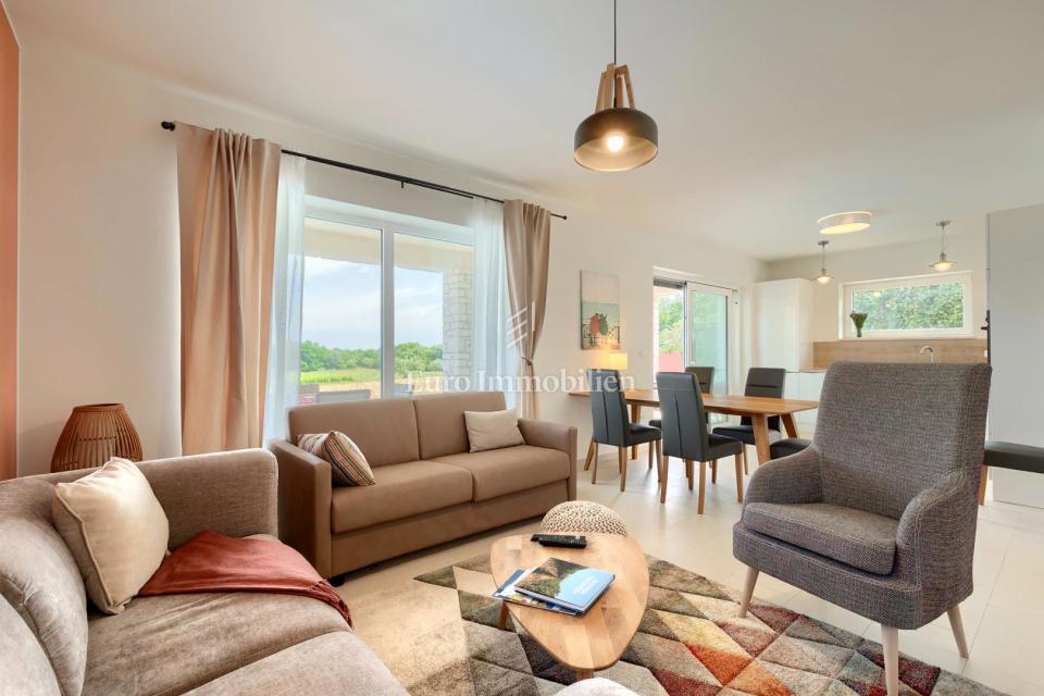 Casa mediterranea con vista mare