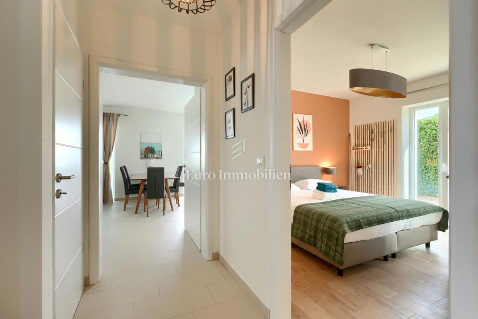 Casa mediterranea con vista mare