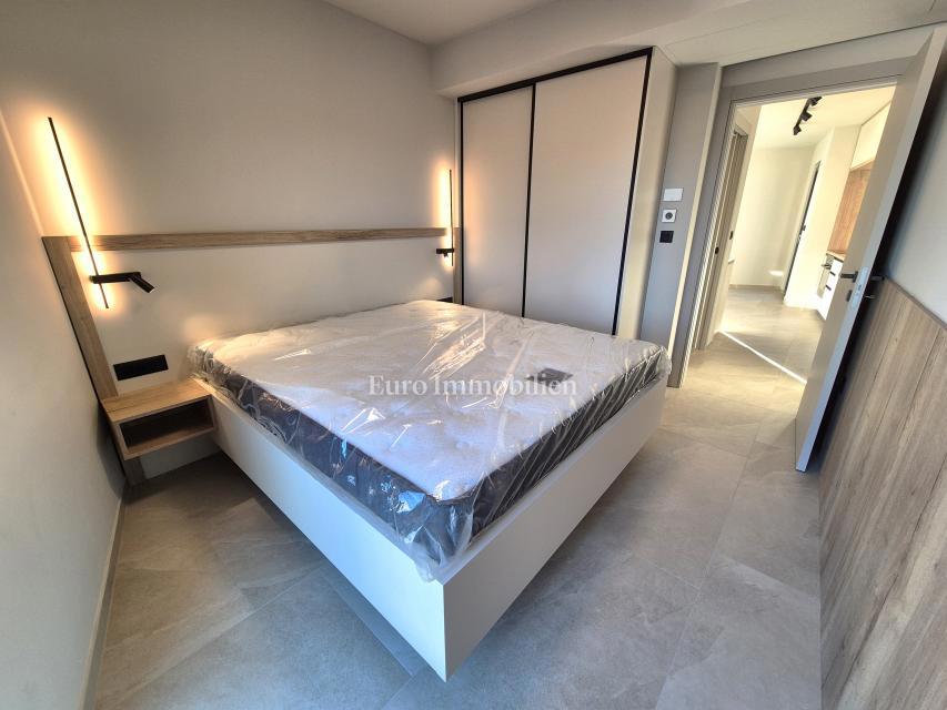 Attico arredato in un nuovo edificio