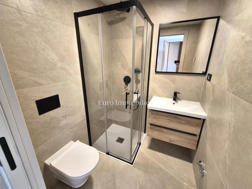 Attico arredato in un nuovo edificio