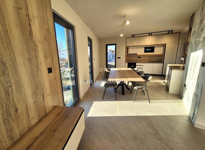 Attico arredato in un nuovo edificio