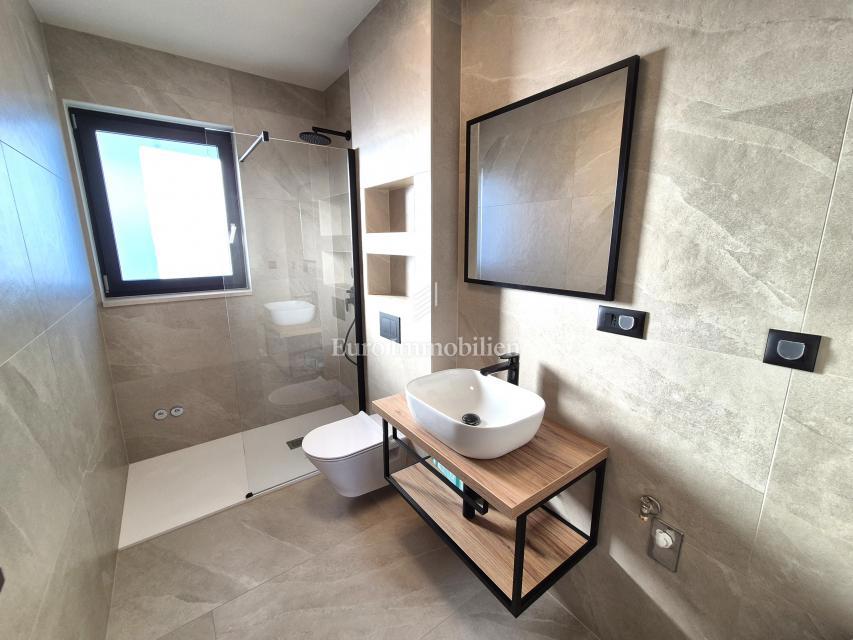 Attico arredato in un nuovo edificio