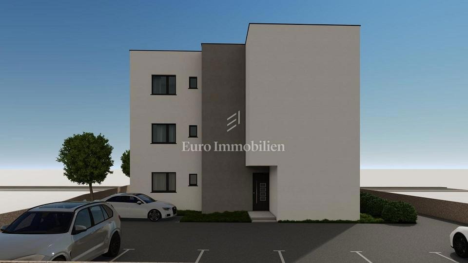 Novalja - appartamento nuovo con giardino e vista mare