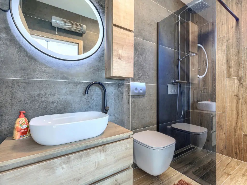 Istria, Albiona - casa moderna con piscina