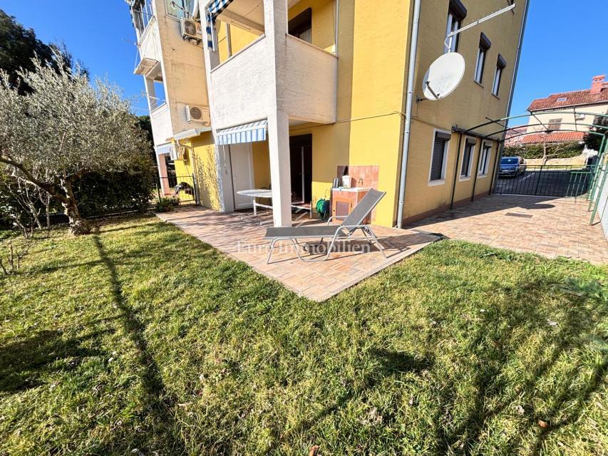 Novigrad - appartamento con giardino a 500 metri dal mare