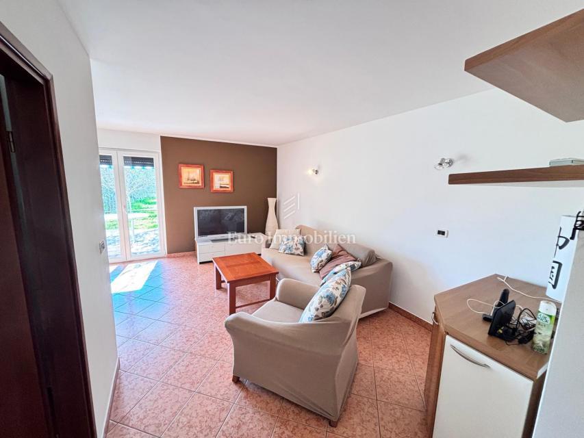 Novigrad - appartamento con giardino a 500 metri dal mare